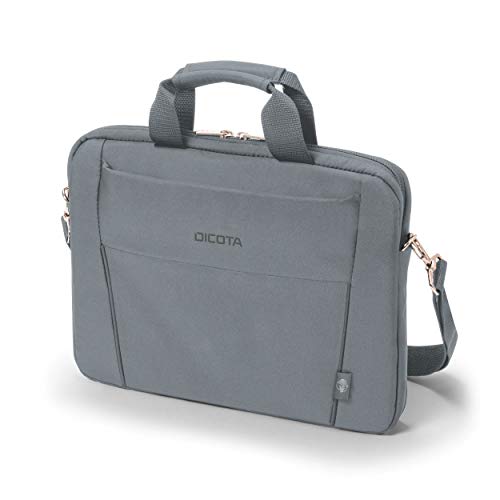 DICOTA Eco BASE - Slim - notebook carrying case - 13" - 14.1" - grey