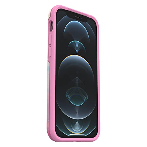 OtterBox Otter + Pop Symmetry Series - Back cover for mobile phone - polycarbonate, synthetic rubber - daydreamer pink graphic - for Apple iPhone 12, 12 Pro