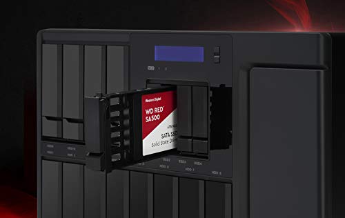 WD Red SA500 NAS SATA SSD WDS200T1R0A - Solid state drive - 2 TB - internal - 2.5" - SATA 6Gb/s