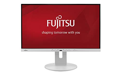 Fujitsu P24-9 TE - LED monitor - 23.8" (23.8" viewable) - 1920 x 1080 Full HD (1080p) - IPS - 250 cd/m - 1000:1 - 5 ms - HDMI, VGA, DisplayPort - speakers - marble grey