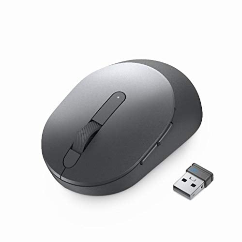 Dell MS5120W Ambidextrous RF 7 Buttons 2.4Ghz Wireless Plus Bluetooth Optical 1600 DPI Mouse