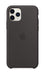 Apple - Back cover for mobile phone - silicone - black - for iPhone 11 Pro