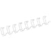 Best Value Fellowes 53215 CRC53215 Binding Wires A4 6 mm - White (Pack of 100)