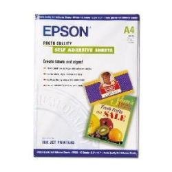 Epson Photo Quality Self Adhesive Sheets - Self-adhesive sheets - A4 (210 x 297 mm) - 167 g/m2 - 10 pcs.