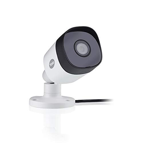 YALE ESSENTIALS WHITE BULLET CAMERA