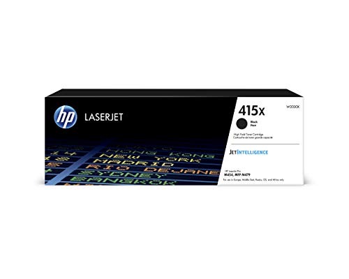 HP 415X - High Yield - black - original - LaserJet - toner cartridge (W2030X) - for Color LaserJet Pro M454, MFP M479