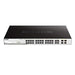 D-Link DGS 1210-28MP - Switch - Managed - 24 x 10/100/1000 (PoE+) + 4 x Gigabit SFP - desktop, rack-mountable - PoE+