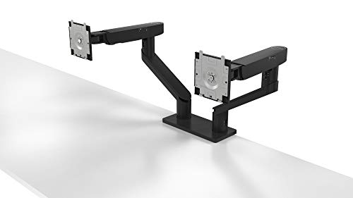 Dell Dual Monitor Arm - MDA20 - Mounting kit - for 2 LCD displays (adjustable arm) - black - screen size: 19"-27" - mounting interface: 100 x 100 mm - desk-mountable