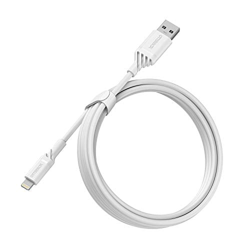 OtterBox Standard - Lightning cable - Lightning male to USB male - 2 m - cloud dream white - for Apple iPad/iPhone/iPod (Lightning)