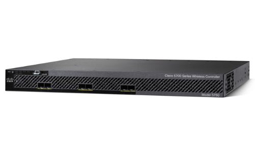 Cisco 5760 Wireless Controller - Network management device - 6 ports - 50 MAPs (managed access points) - 10 GigE - 1U