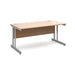 Best Value DAMS Momento 1600 mm Straight Desk-Beech, Wood, 80x160x72.5 cm