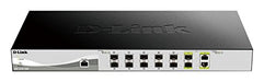 D-Link Web Smart DXS-1210-12SC - Switch - Managed - 10 x 10 Gigabit SFP+ + 2 x combo 10 Gigabit SFP+ - desktop, rack-mountable