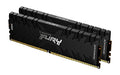 Kingston FURY Renegade - DDR4 - kit - 16 GB: 2 x 8 GB - DIMM 288-pin - 3200 MHz / PC4-25600 - CL16 - 1.35 V - unbuffered - non-ECC - black