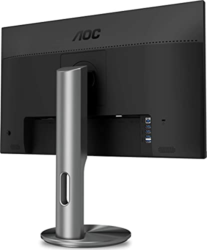 AOC I2490PXQU/BT - LED monitor - 23.8" - 1920 x 1080 Full HD (1080p) @ 60 Hz - IPS - 250 cd/m - 1000:1 - 4 ms - HDMI, VGA, DisplayPort - speakers