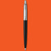 Parker Jotter Originals Ballpoint Pen, Classic Black Finish, Medium Point, Blue Ink, 1 Count