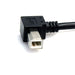 StarTech.com 3 ft / 91cm A Right Angle to B Right Angle USB Cable - 0.91m Right Angle USB 2.0 - 1x USB A 1x USB B - Black (USB2HAB2RA3)