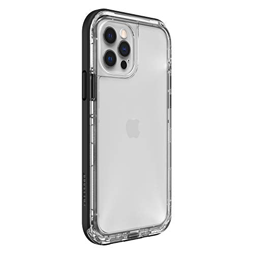 LifeProof N╦XT - Back cover for mobile phone - black crystal - for Apple iPhone 12, 12 Pro