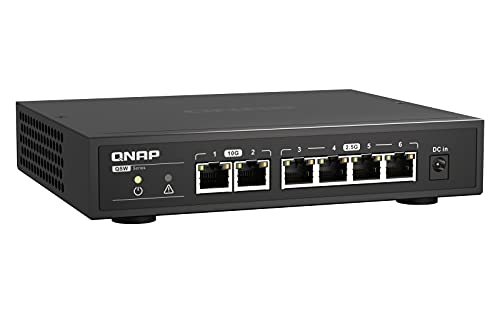 Switch 6Port Desktop 2x10Gbe 4x2.5Gbe