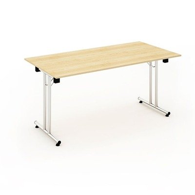 Dynamic Impulse 1200mm Folding Rectangular Table Maple Top I000717