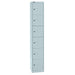 Qube by Bisley 6 Door Locker 1800mm 305mm Depth Goose Grey BS0019