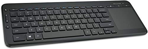 Microsoft All-in-One Media - Keyboard - wireless - 2.4 GHz - UK