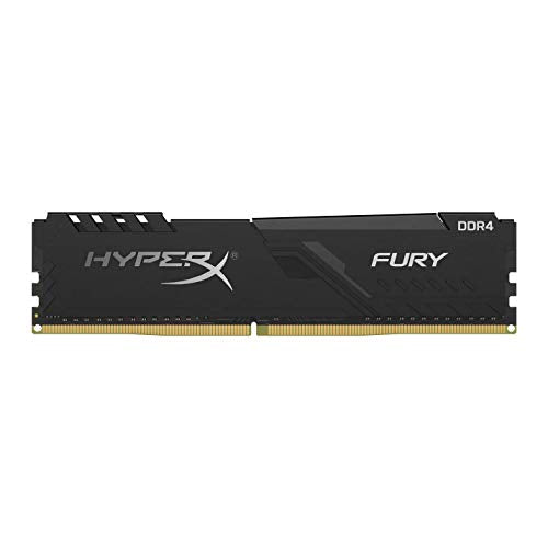 HyperX FURY - DDR4 - module - 4 GB - DIMM 288-pin - 2666 MHz / PC4-21300 - CL16 - 1.2 V - unbuffered - non-ECC - black