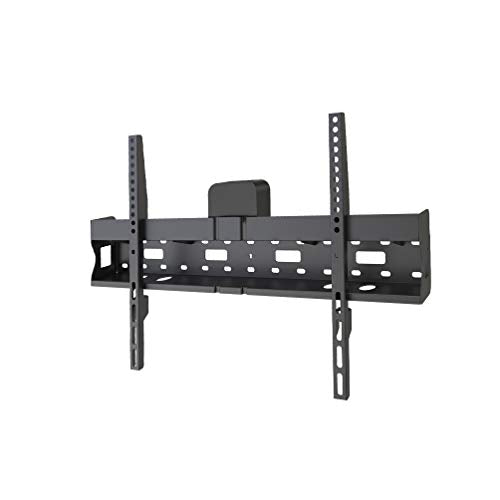 NewStar TV/Monitor Wall Mount (fixed) for 37"-75" Screen with Mediabox storage - Black - Wall mount for LCD / plasma panel / media player / mini PC - black - screen size: 37"-75"