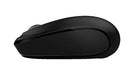 Microsoft Wireless Mobile Mouse 1850 - Mouse - right and left-handed - optical - 3 buttons - wireless - 2.4 GHz - USB wireless receiver - black