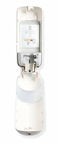 Best Value Tork 561600 Foam Soap Dispenser with Intuition Sensor S4 / Robust Wall Mounted Hand Wash Dispenser in Modern Elevation Design/White