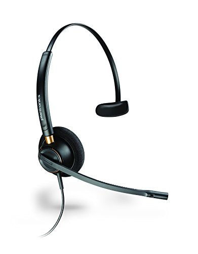 Best Value Plantronics HW510 EncorePro Noise Cancelling Over Head Monaural Headset