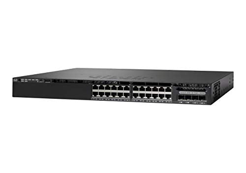 Cisco Catalyst 3650-24PD-L - Switch - Managed - 24 x 10/100/1000 (PoE+) + 2 x 10 Gigabit SFP+ - desktop, rack-mountable - PoE+ (390 W)