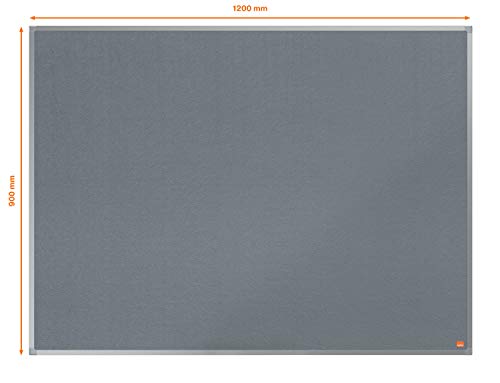 Valuex Noticeboard Grey Felt 1200X900Mm