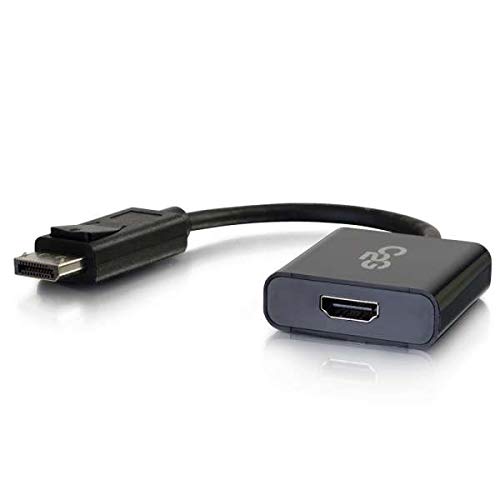 C2G DisplayPort to HDMI Active Adapter 4K UHD - Video Converter - Black - Video adapter - DisplayPort (M) to HDMI (F) - triple shielded - black - 4K support