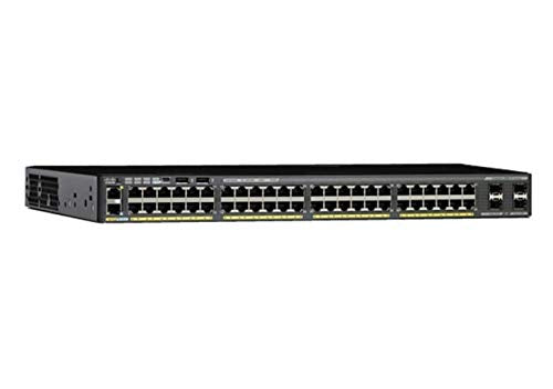 Cisco Catalyst 2960X-48TD-L - Switch - Managed - 48 x 10/100/1000 + 2 x 10 Gigabit SFP+ - desktop, rack-mountable - refurbished