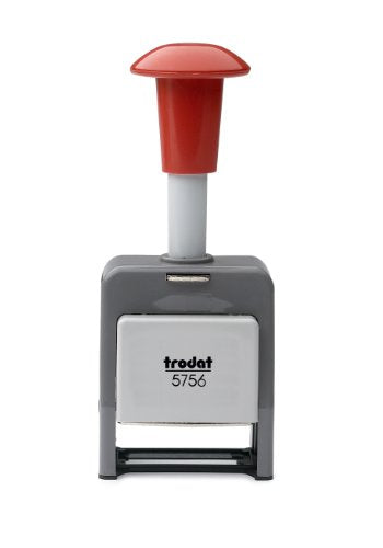 Best Value Trodat 5756 Numberer Stamp Plastic Sequential Automatic Self-inking 6 Adjustments 5.5mm Digits - Ref 86621