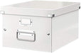 Best Value Leitz A4 Storage Box, Click & Store Range, 60440001, White