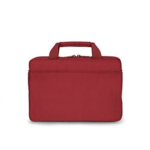 DICOTA Slim Case EDGE Laptop Bag 11.6" - Red. Slim and lightweight, designed to fit Ultrabooks and Apple Macbooks. EVA foam compartment provides superior shock protection for your MacBook or Ultrabook, includes a removable shoulder strap. Lifetime Warranty. The slim case EDGE is available in three sizes and diverse colour variations. Bag suitable for laptop sizes: 10" and 11.6". - DICOTA has over 20 years experience in providing professionals with high quality, stylish and durable solutions to p