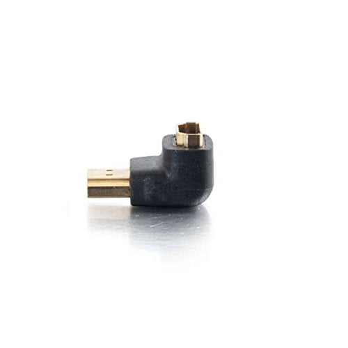 C2G 90░ Down Adapter - HDMI adapter - HDMI male to HDMI female - black - 90░ connector