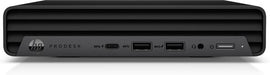 HP ProDesk 400 G6 - Mini desktop - Core i5 10500T / 2.3 GHz - RAM 16 GB - SSD 256 GB - NVMe - UHD Graphics - GigE - WLAN: Bluetooth 5.0, 802.11a/b/g/n/ac/ax - Win 10 Pro 64-bit - monitor: none - keyboard: UK