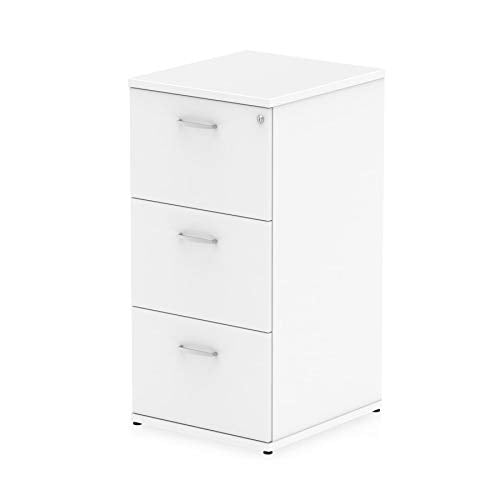 Impulse 3 Drawer Filing Cabinet White I000193