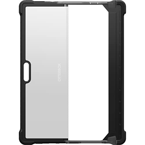 OtterBox Symmetry Series Studio - Back cover for tablet - black crystal (clear/black) - for Microsoft Surface Pro 8