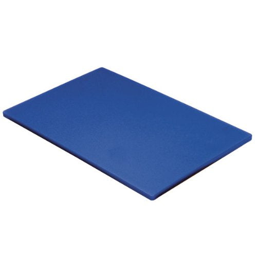 Best Value Genware BL1812 Poly Cutting Board, 18" x 12" x 0.5", Blue