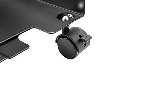 NewStar Trolley PC Mount (Suitable PC Dimensions -  Width: 12-21 cm) - Black - Cart for CPU - black