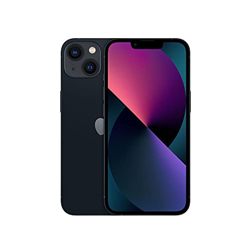 Apple iPhone 13 - Smartphone - dual-SIM - 5G NR - 512 GB - 6.1" - 2532 x 1170 pixels (460 ppi) - Super Retina XDR Display - 2x rear cameras 12 MP front camera - midnight