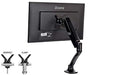 Iiyama DS3001C-B1 - Mounting kit - for Monitor (adjustable arm) - black - screen size: 10"-27" - desk-mountable - for ProLite E2783QSU-B1, XU2495WSU-B1