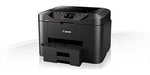 Canon MAXIFY MB2755 - Multifunction printer - colour - ink-jet - A4 (210 x 297 mm), Legal (216 x 356 mm) (original) - A4/Legal (media) - up to 22 ppm (copying) - up to 24 ipm (printing) - 500 sheets - 33.6 Kbps - USB 2.0, LAN, Wi-Fi(n), USB host