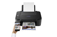 Canon PIXMA TS3450 - Multifunction printer - colour - ink-jet - 216 x 297 mm (original) - A4/Legal (media) - up to 7.7 ipm (printing) - 60 sheets - USB 2.0, Wi-Fi(n) - black