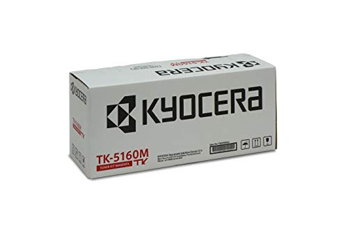 Best Value Kyocera TK-5160M Toner Magenta, 12.000 Pages, Original Premium Printer Cartridge 1T02NTBNL0 for ECOSYS P7040cdn