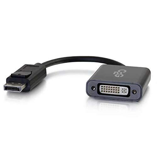 C2G DisplayPort to DVI-D Active Adapter - Video Converter - Black - Display cable - dual link - DisplayPort (M) to DVI-D (F) - black