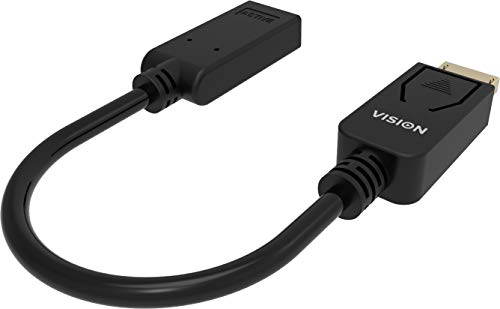 VISION Professioneller DisplayPort-zu-HDMI-Adapter für die Installation